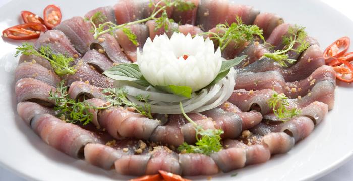 Gỏi cá- địa điểm ăn uống Biên Hòa